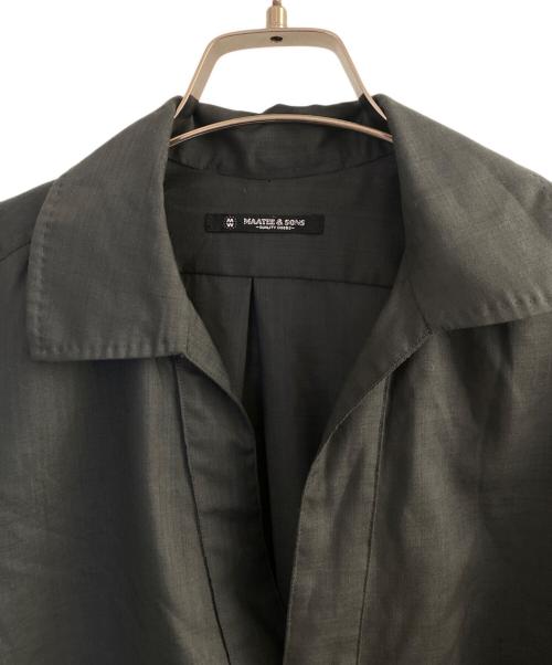 MAATEE&SONS（マーティーアンドサンズ）MAATEE&SONS (マーティーアンドサンズ) Ex.H Wool Pullover shirts グレー サイズ:2の古着・服飾アイテム
