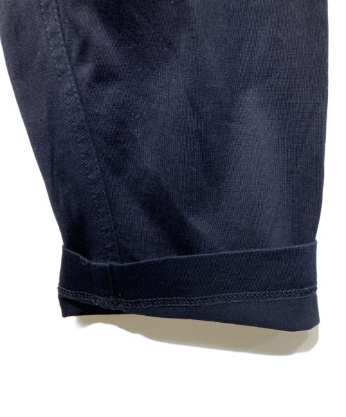 HERMES（エルメス）HERMES (エルメス) ショルダーHロゴ タートルネックカットソー ネイビー サイズ:ＸＬの古着・服飾アイテム