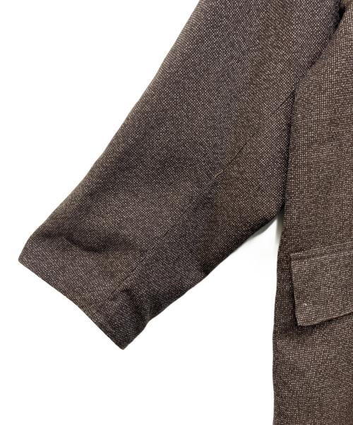 Barbour（バブアー）Barbour (バブアー) JOURNAL STANDARD (ジャーナルスタンダード) 別注OS OVERSIZED BURGHLEY WOOL ブラウン サイズ:36の古着・服飾アイテム