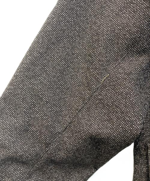 Barbour（バブアー）Barbour (バブアー) JOURNAL STANDARD (ジャーナルスタンダード) 別注OS OVERSIZED BURGHLEY WOOL ブラウン サイズ:36の古着・服飾アイテム