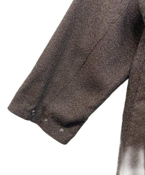 Barbour（バブアー）Barbour (バブアー) JOURNAL STANDARD (ジャーナルスタンダード) 別注OS OVERSIZED BURGHLEY WOOL ブラウン サイズ:36の古着・服飾アイテム