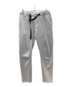 DUFFERダファー）の古着「ピグメントダイ スキニーイージーパンツ」｜グレー