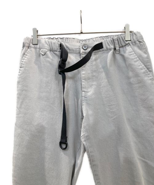 DUFFER（ダファー）DUFFER (ダファー) ピグメントダイ スキニーイージーパンツ グレー サイズ:XLの古着・服飾アイテム