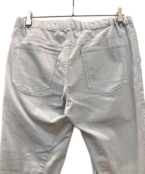 DUFFER（ダファー）DUFFER (ダファー) ピグメントダイ スキニーイージーパンツ グレー サイズ:XLの古着・服飾アイテム