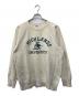 WAREHOUSE（ウエアハウス）の古着「染み込みプリントスウェット」｜ベージュ
