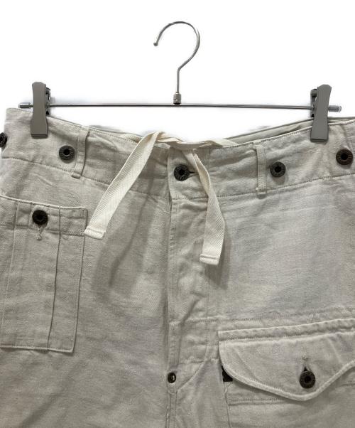 NIGEL CABOURN（ナイジェルケーボン）NIGEL CABOURN (ナイジェルケーボン) BATTLE DRESS PANTS バトルドレスパンツ アイボリー サイズ:32の古着・服飾アイテム