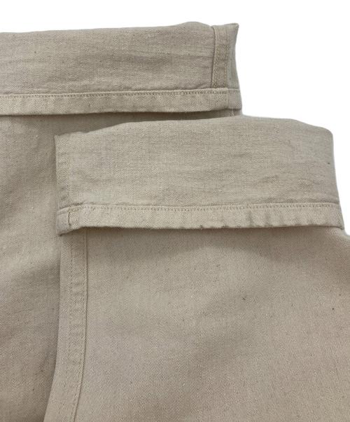 NIGEL CABOURN（ナイジェルケーボン）NIGEL CABOURN (ナイジェルケーボン) BATTLE DRESS PANTS バトルドレスパンツ アイボリー サイズ:32の古着・服飾アイテム
