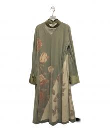 Ameri（アメリ）の古着「3WAY ALYSSA SMOCK DRESS」｜グリーン