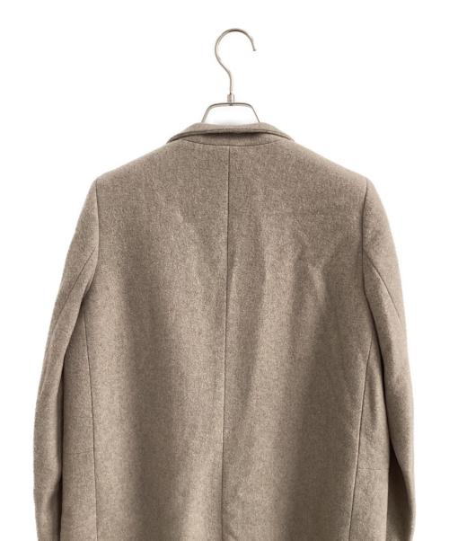 journal standard L'essage（ジャーナルスタンダード レサージュ）journal standard L'essage (ジャーナルスタンダード レサージュ) Menchiカシミヤチェスターコート ブラウン サイズ:表記なしの古着・服飾アイテム