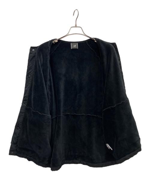 NEW BALANCE（ニューバランス）NEW BALANCE (ニューバランス) MET24 Fleece Cardigan ブラック サイズ:Lの古着・服飾アイテム