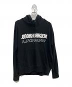 NEIGHBORHOOD×WIND AND SEAネイバーフッド×ウィンダンシー）の古着「NHWDS C-HOODED LS」｜ブラック