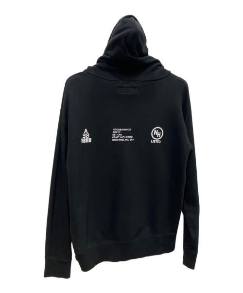 NEIGHBORHOOD（ネイバーフッド）NEIGHBORHOOD (ネイバーフッド) WIND AND SEA (ウィンダンシー) NHWDS C-HOODED LS ブラック サイズ:Mの古着・服飾アイテム