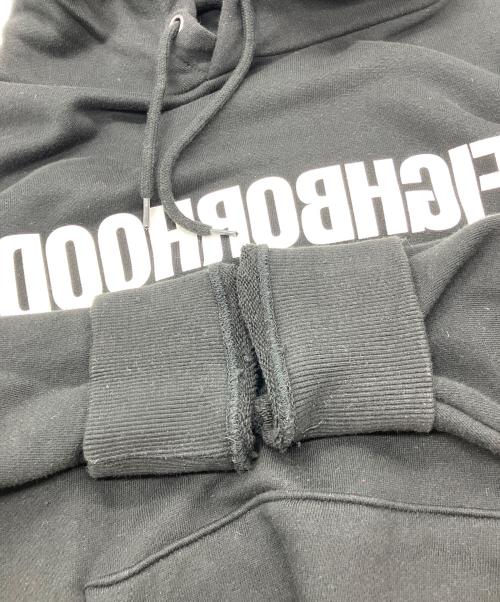 NEIGHBORHOOD（ネイバーフッド）NEIGHBORHOOD (ネイバーフッド) WIND AND SEA (ウィンダンシー) NHWDS C-HOODED LS ブラック サイズ:Mの古着・服飾アイテム