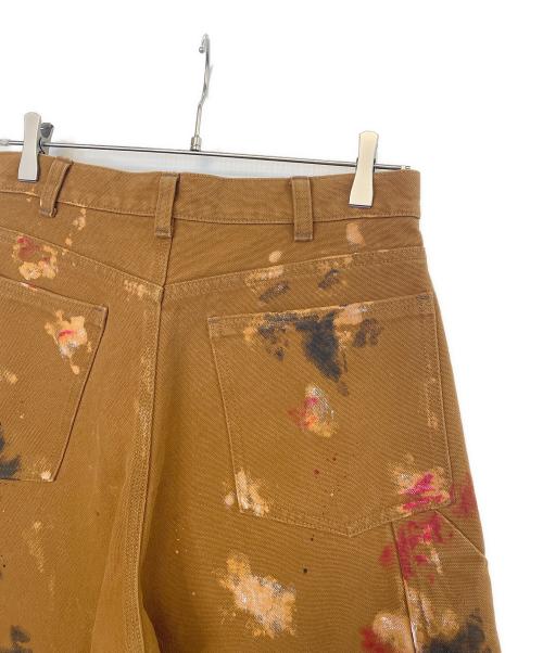 H.R.MARKET（ハリウッドランチマーケッド）H.R.MARKET (ハリウッドランチマーケッド) ペイントダックダブルニーペインター キャメル サイズ:M 未使用品の古着・服飾アイテム