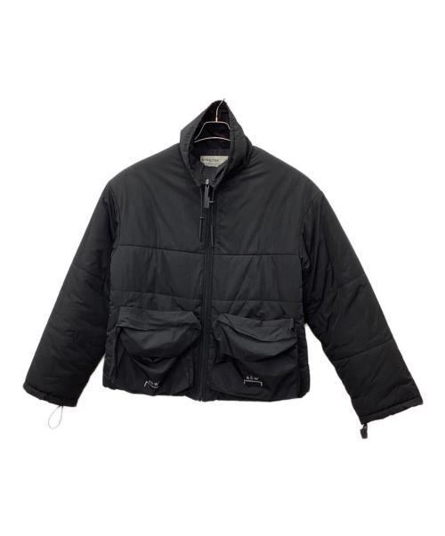 A-COLD-WALL（ア・コールド・ウォール）A-COLD-WALL (ア・コールド・ウォール) LOGO ZIP UP PUFFER JACKET ブラック サイズ:Mの古着・服飾アイテム
