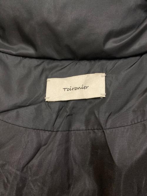 Toironier（トワロニエ）Toironier (トワロニエ) ダウンジャケット ブラック サイズ:SIZE Freeの古着・服飾アイテム