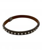 chiucciキウチ）の古着「パール付ブレスレット」｜グレー