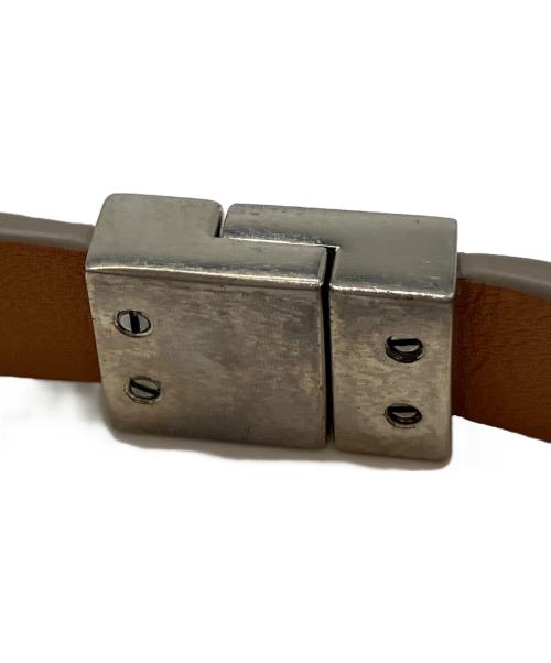 chiucci（キウチ）chiucci (キウチ) パール付ブレスレット グレーの古着・服飾アイテム