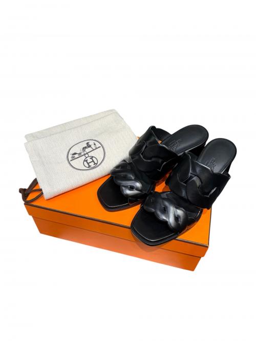 HERMES（エルメス）HERMES (エルメス) サンダル 《キャビー》60 サイズ:35の古着・服飾アイテム