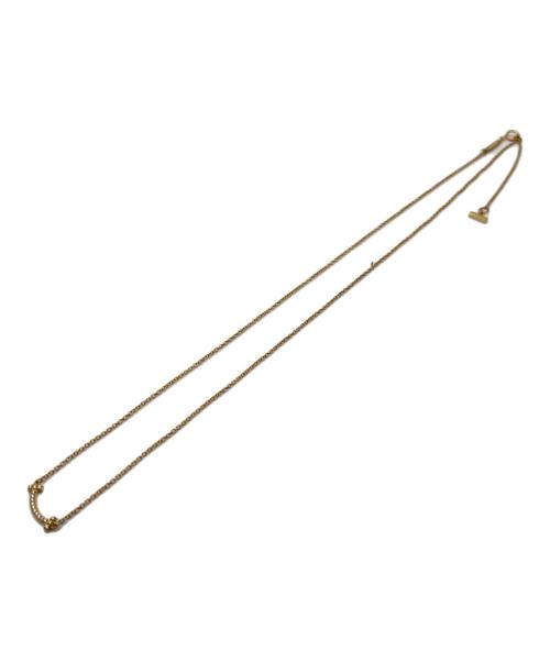 TIFFANY & Co.（ティファニー アンド コー）TIFFANY & Co. (ティファニー) T Smile Pendant Mini Diamond Tスマイル ミニ ダイヤ ネックレス サイズ:ミニ/miniの古着・服飾アイテム