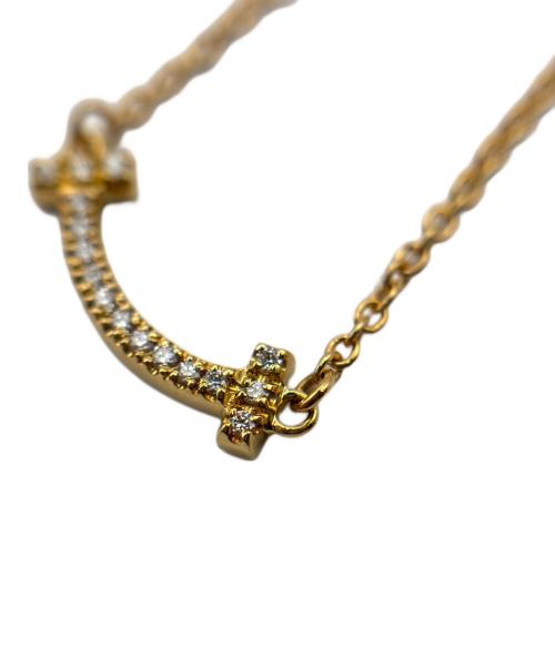 TIFFANY & Co.（ティファニー アンド コー）TIFFANY & Co. (ティファニー) T Smile Pendant Mini Diamond Tスマイル ミニ ダイヤ ネックレス サイズ:ミニ/miniの古着・服飾アイテム