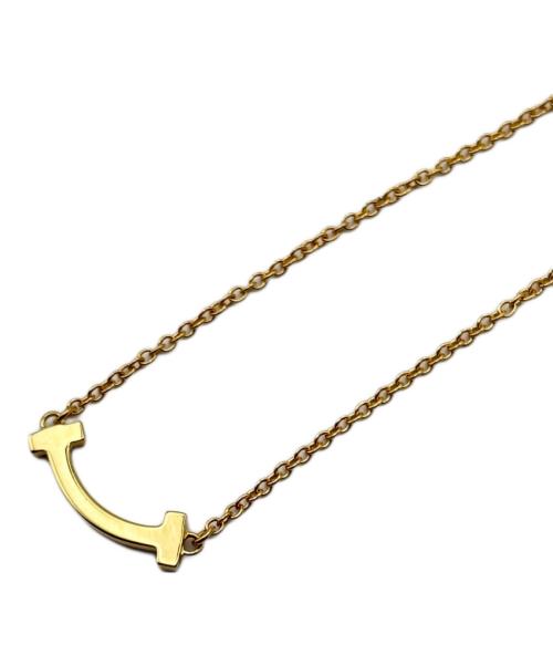 TIFFANY & Co.（ティファニー アンド コー）TIFFANY & Co. (ティファニー) T Smile Pendant Mini Diamond Tスマイル ミニ ダイヤ ネックレス サイズ:ミニ/miniの古着・服飾アイテム