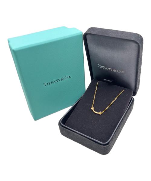 TIFFANY & Co.（ティファニー アンド コー）TIFFANY & Co. (ティファニー) T Smile Pendant Mini Diamond Tスマイル ミニ ダイヤ ネックレス サイズ:ミニ/miniの古着・服飾アイテム