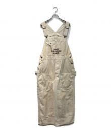 DENIM&DUNGAREE×TRUCK（デニムアンドダンガリー×トラック）の古着「加工オーバーオール　722706」｜アイボリー