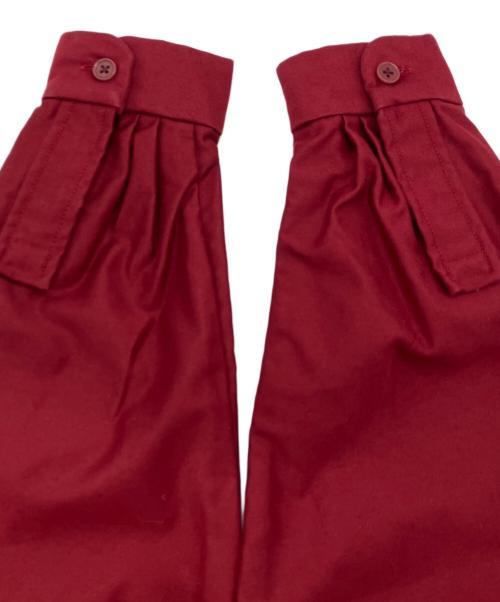 YAECA（ヤエカ）YAECA (ヤエカ) HOBONICHI (ホボニチ) LDK WARE (エルディーケーウェア) スモックドレス ボルドー サイズ:Mの古着・服飾アイテム