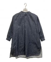 YAECA×HOBONICHI×LDK WARE（ヤエカ×ホボニチ×エルディーケーウェア）の古着「スモックドレス」｜インディゴ