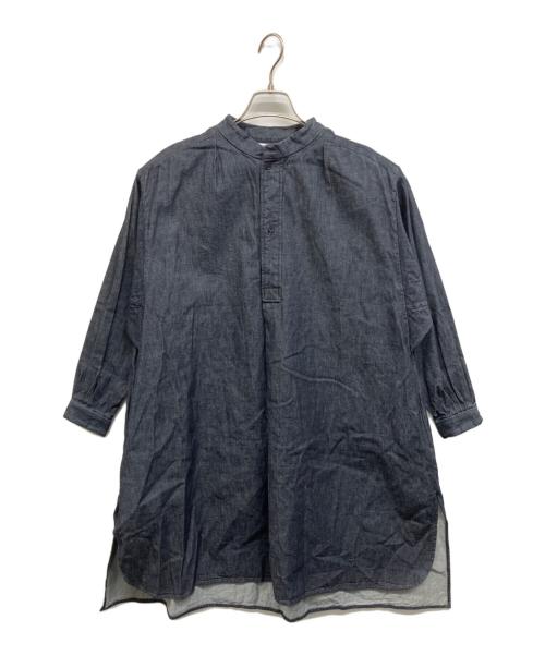 YAECA（ヤエカ）YAECA (ヤエカ) HOBONICHI (ホボニチ) LDK WARE (エルディーケーウェア) スモックドレス インディゴ サイズ:Mの古着・服飾アイテム