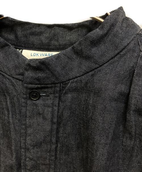 YAECA（ヤエカ）YAECA (ヤエカ) HOBONICHI (ホボニチ) LDK WARE (エルディーケーウェア) スモックドレス インディゴ サイズ:Mの古着・服飾アイテム