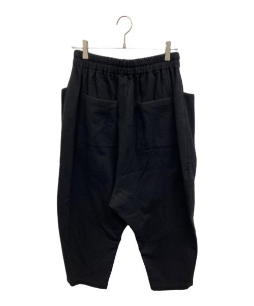 atelier naruse（アトリエナルセ）atelier naruse (アトリエナルセ) コットンウールツイルサルエルパンツ ネイビー サイズ:1の古着・服飾アイテム