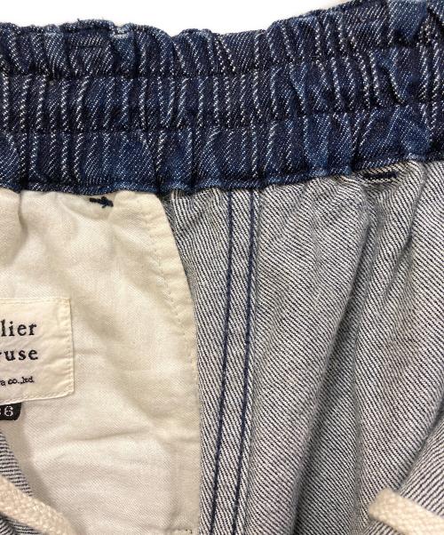 atelier naruse（アトリエナルセ）atelier naruse (アトリエナルセ) コットンデニムバルーンパンツ インディゴ サイズ:SIZE 36の古着・服飾アイテム