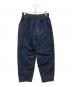 atelier naruse (アトリエナルセ) コットンデニムバルーンパンツ インディゴ サイズ:SIZE 36：5000円