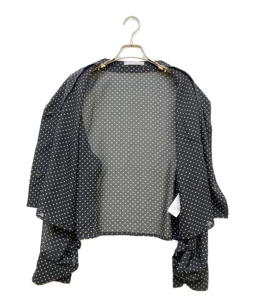 ELENDEEK（エレンディーク）ELENDEEK (エレンディーク) DOT SHEER SH ブラック サイズ:Freeの古着・服飾アイテム