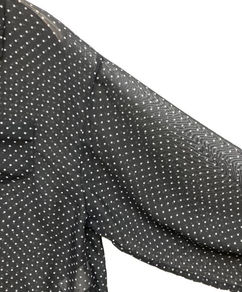 ELENDEEK（エレンディーク）ELENDEEK (エレンディーク) DOT SHEER SH ブラック サイズ:Freeの古着・服飾アイテム