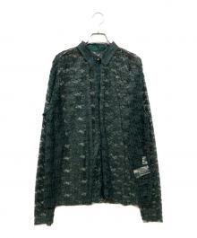 ELENDEEK（エレンディーク）の古着「PLEATS LACE SH」｜グリーン