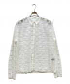 ELENDEEKエレンディーク）の古着「PLEATS LACE SH」｜ホワイト
