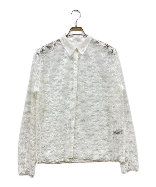 ELENDEEK（エレンディーク）ELENDEEK (エレンディーク) PLEATS LACE SH ホワイト サイズ:Freeの古着・服飾アイテム