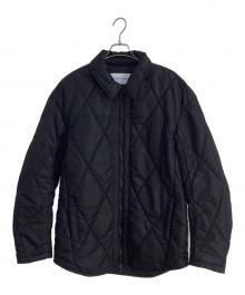 TRUSSARDI（トラサルディ）の古着「キルティングジャケット」｜ブラック