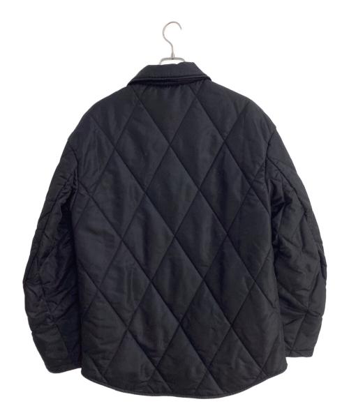 TRUSSARDI（トラサルディ）TRUSSARDI (トラサルディ) キルティングジャケット ブラック サイズ:52の古着・服飾アイテム