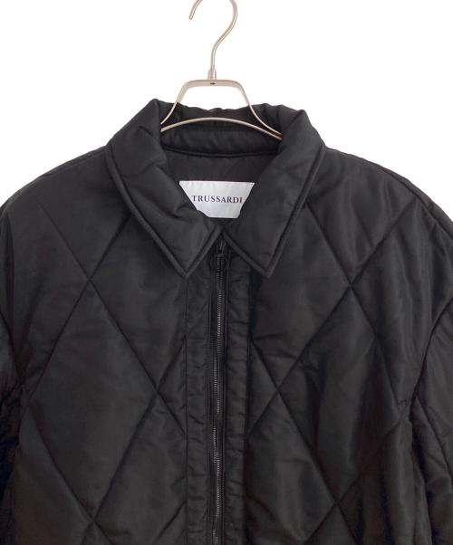 TRUSSARDI（トラサルディ）TRUSSARDI (トラサルディ) キルティングジャケット ブラック サイズ:52の古着・服飾アイテム
