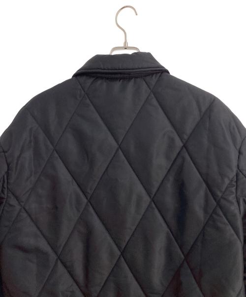 TRUSSARDI（トラサルディ）TRUSSARDI (トラサルディ) キルティングジャケット ブラック サイズ:52の古着・服飾アイテム