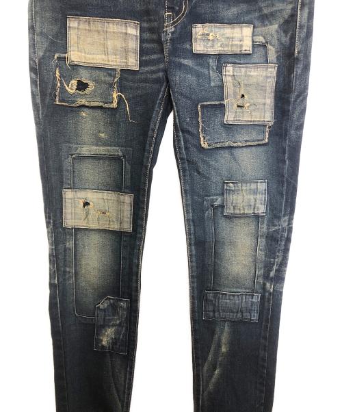 glamb（グラム）glamb (グラム) アンプラグドスキニーデニム インディゴ サイズ:2の古着・服飾アイテム