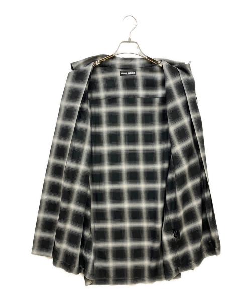 BLACK DESIGNS（ブラックデザイン）BLACK DESIGNS (ブラックデザイン) チェックシャツ ブラック サイズ:L 未使用品の古着・服飾アイテム