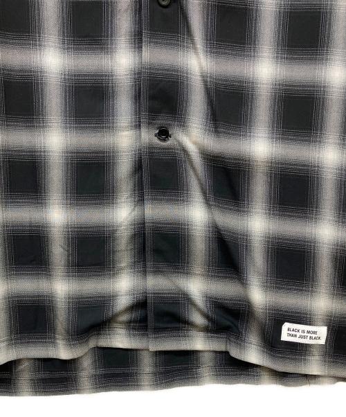 BLACK DESIGNS（ブラックデザイン）BLACK DESIGNS (ブラックデザイン) チェックシャツ ブラック サイズ:L 未使用品の古着・服飾アイテム