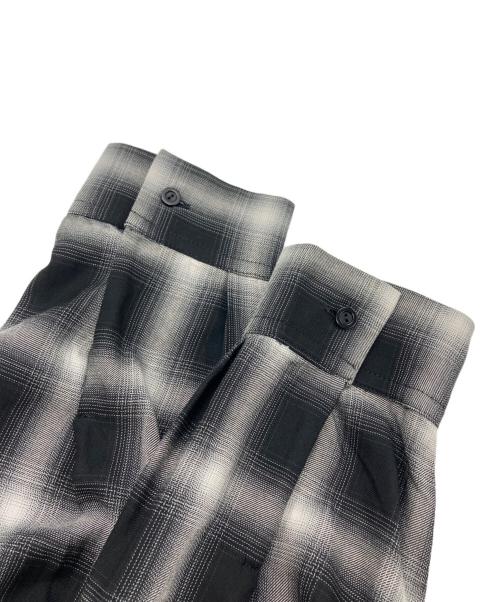 BLACK DESIGNS（ブラックデザイン）BLACK DESIGNS (ブラックデザイン) チェックシャツ ブラック サイズ:L 未使用品の古着・服飾アイテム