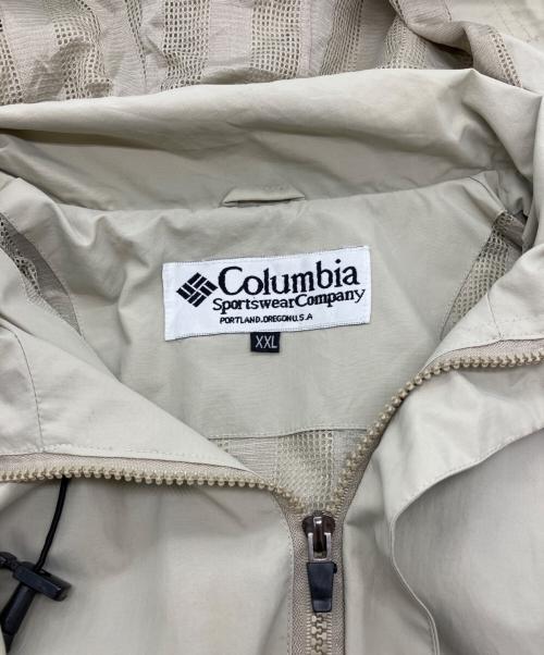 Columbia（コロンビア）Columbia (コロンビア) ナイロンジャケット ベージュ サイズ:XXLの古着・服飾アイテム