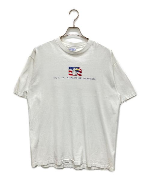 ALL SPORT（オールスポーツ）ALL SPORT (オールスポーツ) プリントTシャツ ホワイト サイズ:XLの古着・服飾アイテム